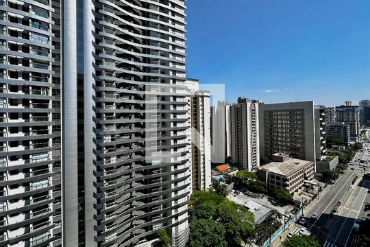 Vista de kitnet/studio à venda com 0 quarto, 27m² em Brooklin, São Paulo