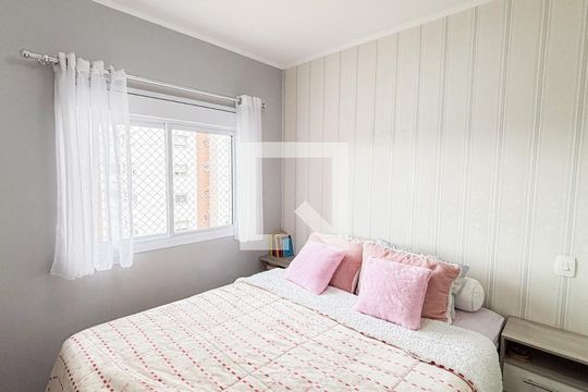 Suite de apartamento à venda com 2 quartos, 57m² em Vila Homero Thon, Santo André