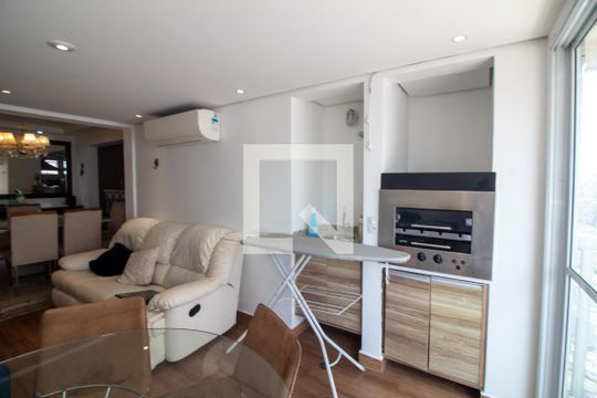 Sala / Varanda Gourmet de apartamento à venda com 3 quartos, 112m² em Chácara Santo Antônio (zona Sul), São Paulo