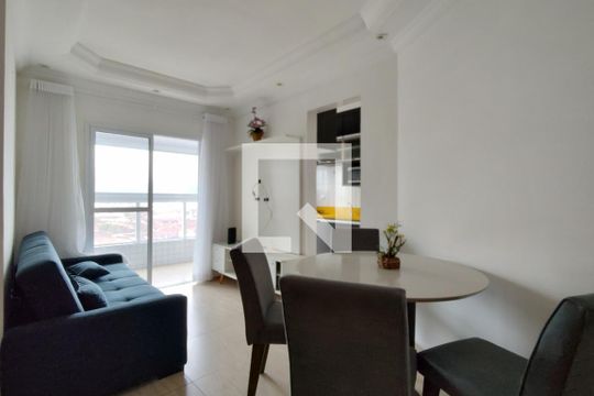 Apartamento para alugar com 1 quarto, 50m² em Vila Caiçara, Praia Grande
