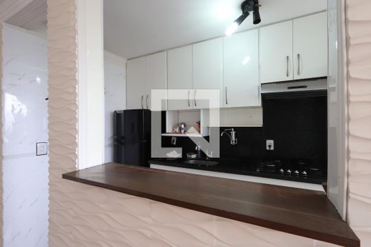 Cozinha de apartamento à venda com 2 quartos, 47m² em Jardim Santa Terezinha (zona Leste), São Paulo