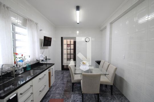 Cozinha de casa para alugar com 3 quartos, 178m² em Mandaqui, São Paulo