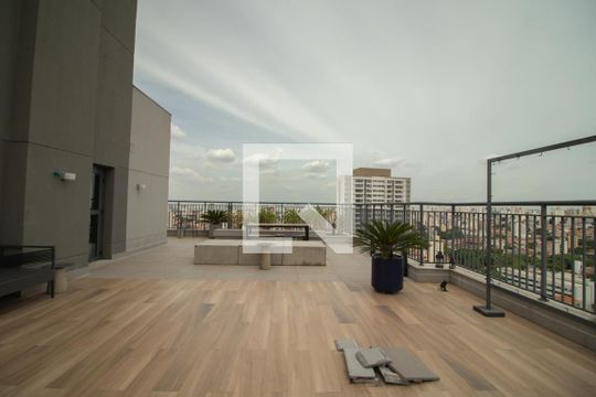 Área comum de kitnet/studio para alugar com 1 quarto, 23m² em Tucuruvi, São Paulo