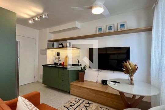 Sala de kitnet/studio à venda com 1 quarto, 24m² em Pinheiros, São Paulo