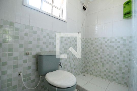 Banheiro da Suite 1 de casa de condomínio à venda com 2 quartos, 162m² em Taquara, Rio de Janeiro