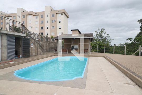 piscina de apartamento para alugar com 2 quartos, 51m² em Santo Afonso, Novo Hamburgo
