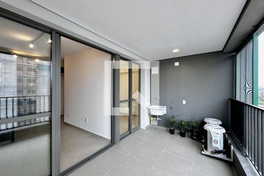 Sacada de apartamento à venda com 2 quartos, 59m² em Santo Amaro, São Paulo