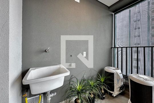 Área de Serviço de apartamento à venda com 2 quartos, 59m² em Santo Amaro, São Paulo