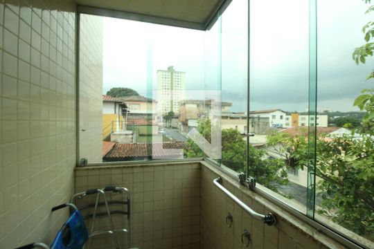 Varanda  de apartamento à venda com 3 quartos, 205m² em Calafate, Belo Horizonte