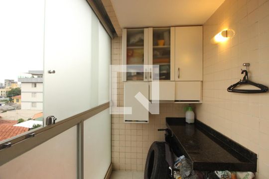 Área de serviço  de apartamento à venda com 3 quartos, 205m² em Calafate, Belo Horizonte