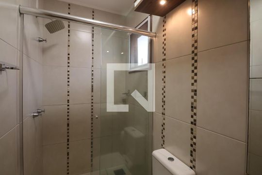Banheiro de apartamento à venda com 3 quartos, 88m² em Harmonia, Canoas
