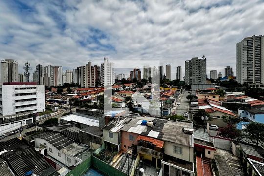 Sala - Vista de apartamento para alugar com 2 quartos, 60m² em Vila Congonhas, São Paulo