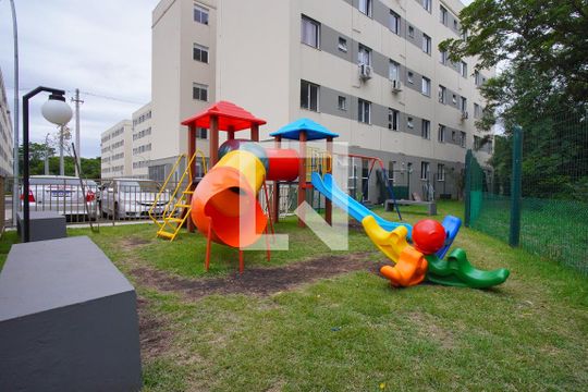 Área comum - Playground de apartamento à venda com 2 quartos, 42m² em Rubem Berta, Porto Alegre