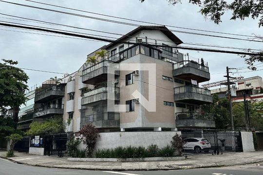 Fachada de apartamento à venda com 2 quartos, 61m² em Recreio dos Bandeirantes, Rio de Janeiro