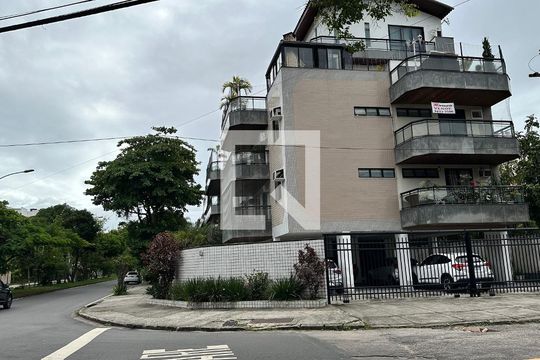 Fachada de apartamento à venda com 2 quartos, 61m² em Recreio dos Bandeirantes, Rio de Janeiro