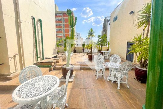 Área comum de apartamento para alugar com 2 quartos, 85m² em Consolação, São Paulo