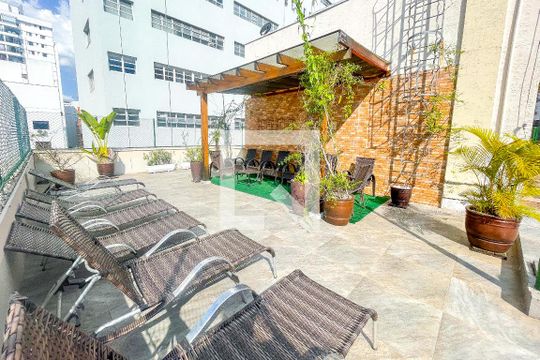 Área comum de apartamento para alugar com 2 quartos, 85m² em Consolação, São Paulo