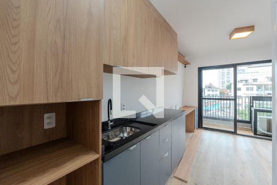 Cozinha de kitnet/studio à venda com 0 quarto, 20m² em Bela Vista, São Paulo