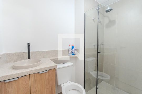 Banheiro de kitnet/studio à venda com 0 quarto, 20m² em Bela Vista, São Paulo