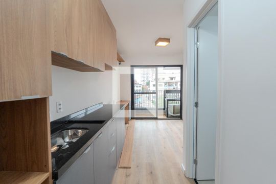 Cozinha de kitnet/studio à venda com 0 quarto, 20m² em Bela Vista, São Paulo