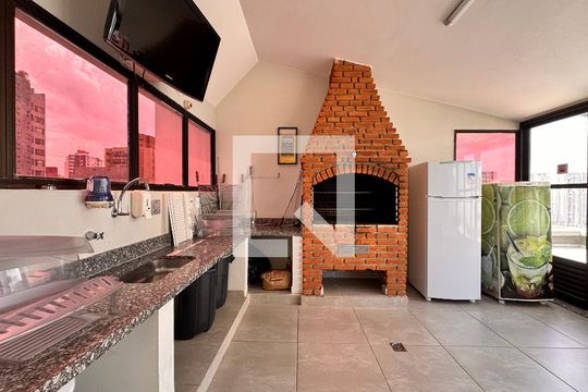 Área comum - Churrasqueira de apartamento à venda com 4 quartos, 150m² em Jardim, Santo André