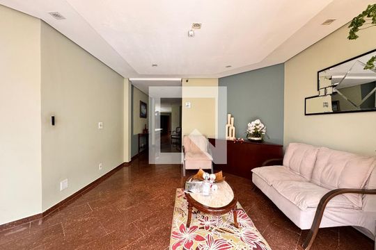 Hall social de apartamento à venda com 4 quartos, 150m² em Jardim, Santo André