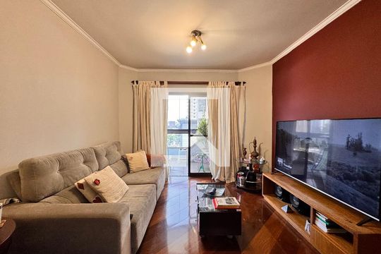 Sala de apartamento à venda com 4 quartos, 150m² em Jardim, Santo André
