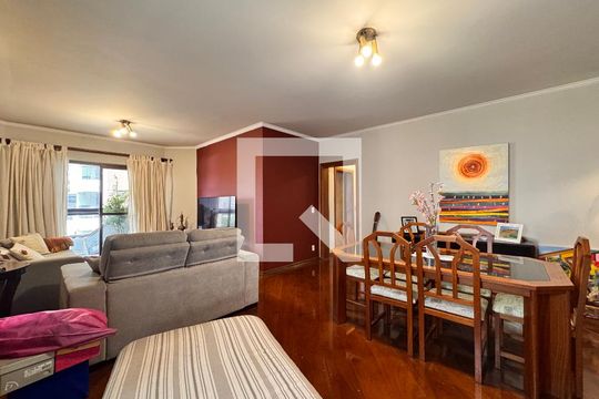 Sala de apartamento à venda com 4 quartos, 150m² em Jardim, Santo André