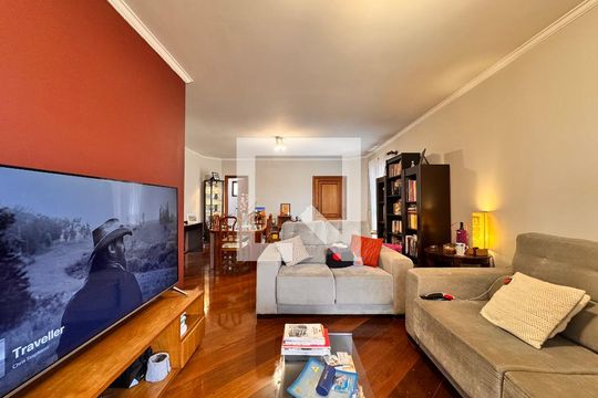Sala de apartamento à venda com 4 quartos, 150m² em Jardim, Santo André