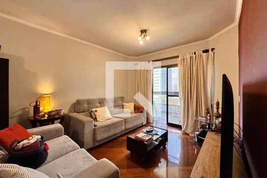 Sala de apartamento à venda com 4 quartos, 150m² em Jardim, Santo André
