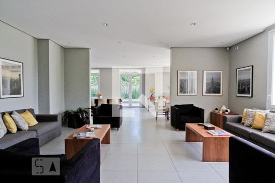 Área comum - Salão de festas de apartamento à venda com 1 quarto, 63m² em Santana, São Paulo