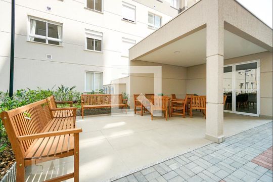 Condomínio - Salão de Festas  de apartamento à venda com 1 quarto, 49m² em Cidade Mãe do Céu, São Paulo