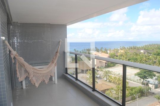 Varanda Sala de apartamento para alugar com 1 quarto, 52m² em Stella Maris, Salvador