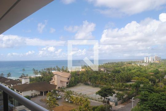 Varanda Sala de apartamento para alugar com 1 quarto, 52m² em Stella Maris, Salvador