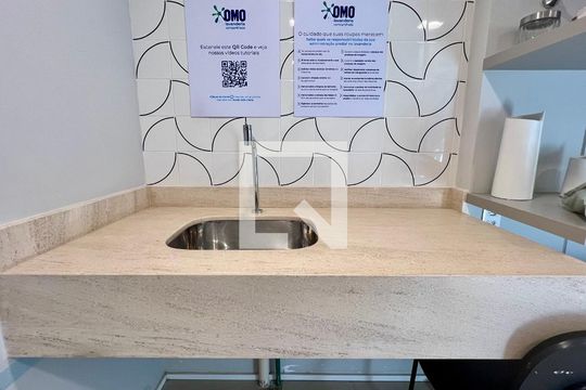 Área comum de kitnet/studio à venda com 1 quarto, 21m² em Paraíso, São Paulo