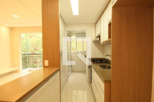 Cozinha - Armários de apartamento para alugar com 2 quartos, 54m² em Jardim Monte Kemel, São Paulo