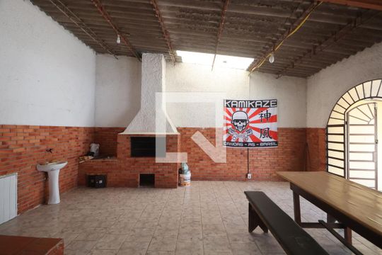 Área comum - Churrasqueira de casa à venda com 3 quartos, 587m² em Nossa Senhora das Gracas, Canoas