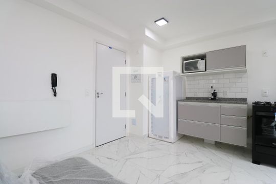 Sala de apartamento à venda com 1 quarto, 27m² em Barra Funda, São Paulo