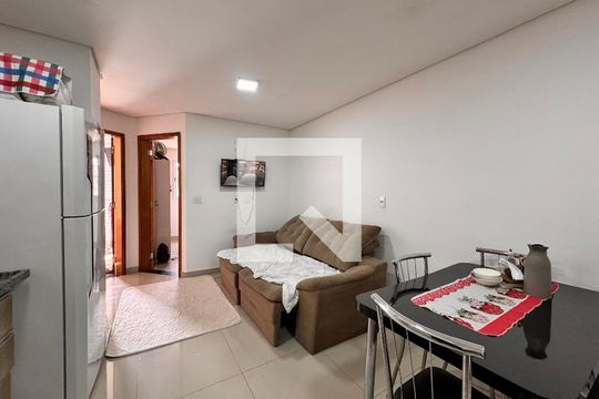 Sala de apartamento para alugar com 2 quartos, 44m² em Parque Capuava, Santo André