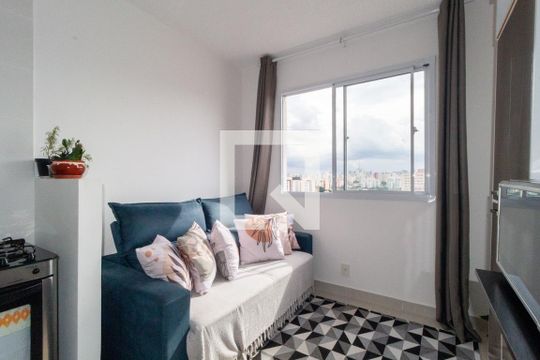 Sala de apartamento à venda com 2 quartos, 35m² em Brás, São Paulo