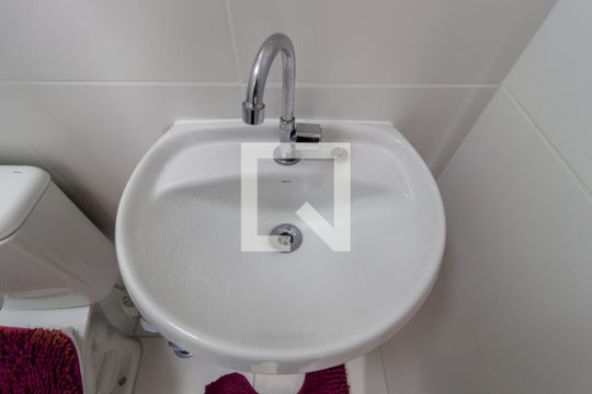 Detalhe - Banheiro de apartamento à venda com 2 quartos, 35m² em Brás, São Paulo