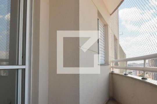 Varanda - Sala de apartamento para alugar com 3 quartos, 89m² em Vila Assunção, Santo André