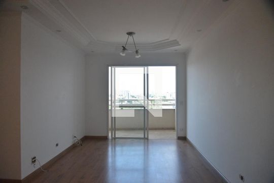 Sala de apartamento para alugar com 3 quartos, 89m² em Vila Assunção, Santo André