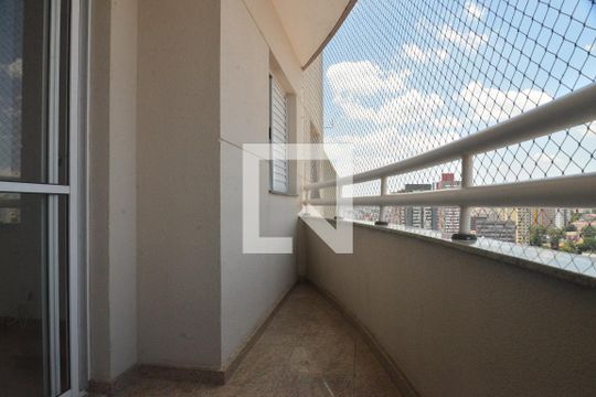 Varanda - Sala de apartamento para alugar com 3 quartos, 89m² em Vila Assunção, Santo André