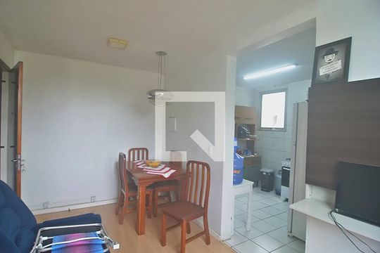 SALA de apartamento à venda com 2 quartos, 40m² em Guajuviras, Canoas