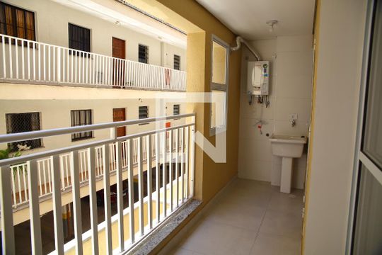 Sacada da Sala de apartamento à venda com 2 quartos, 58m² em Centro, São Bernardo do Campo