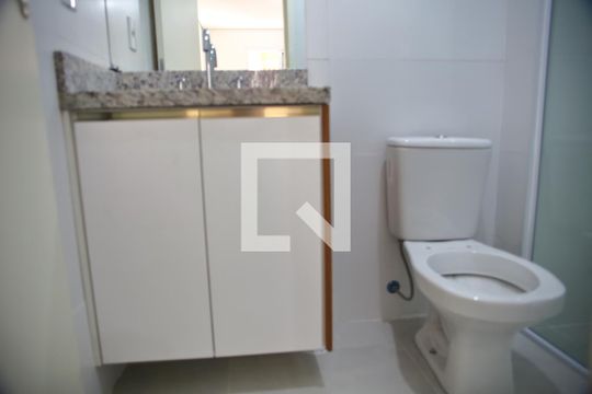 Banheiro da Suíte de apartamento à venda com 2 quartos, 58m² em Centro, São Bernardo do Campo
