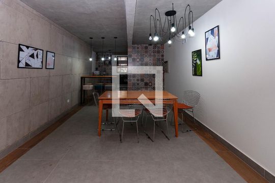 Área Comum - Salão de Festas de kitnet/studio à venda com 1 quarto, 39m² em Pompeia, São Paulo
