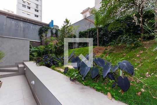 Área Comum - Jardim de kitnet/studio à venda com 1 quarto, 39m² em Pompeia, São Paulo