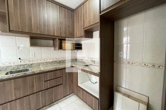 Cozinha de apartamento à venda com 2 quartos, 49m² em São Miguel, São Leopoldo
